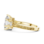 Gold Ring DDLR-282, Yellow Gold, view 3