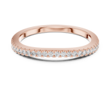 Gold Ring DDLR-048, Rose Gold, view 4