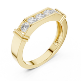 Gold Ring SBMR(10), Yellow Gold, view 2
