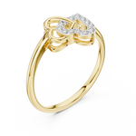 Gold Ring 12-10064@L, Yellow Gold, view 2