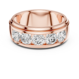 Gold Ring L03-1176, Rose Gold, view 4