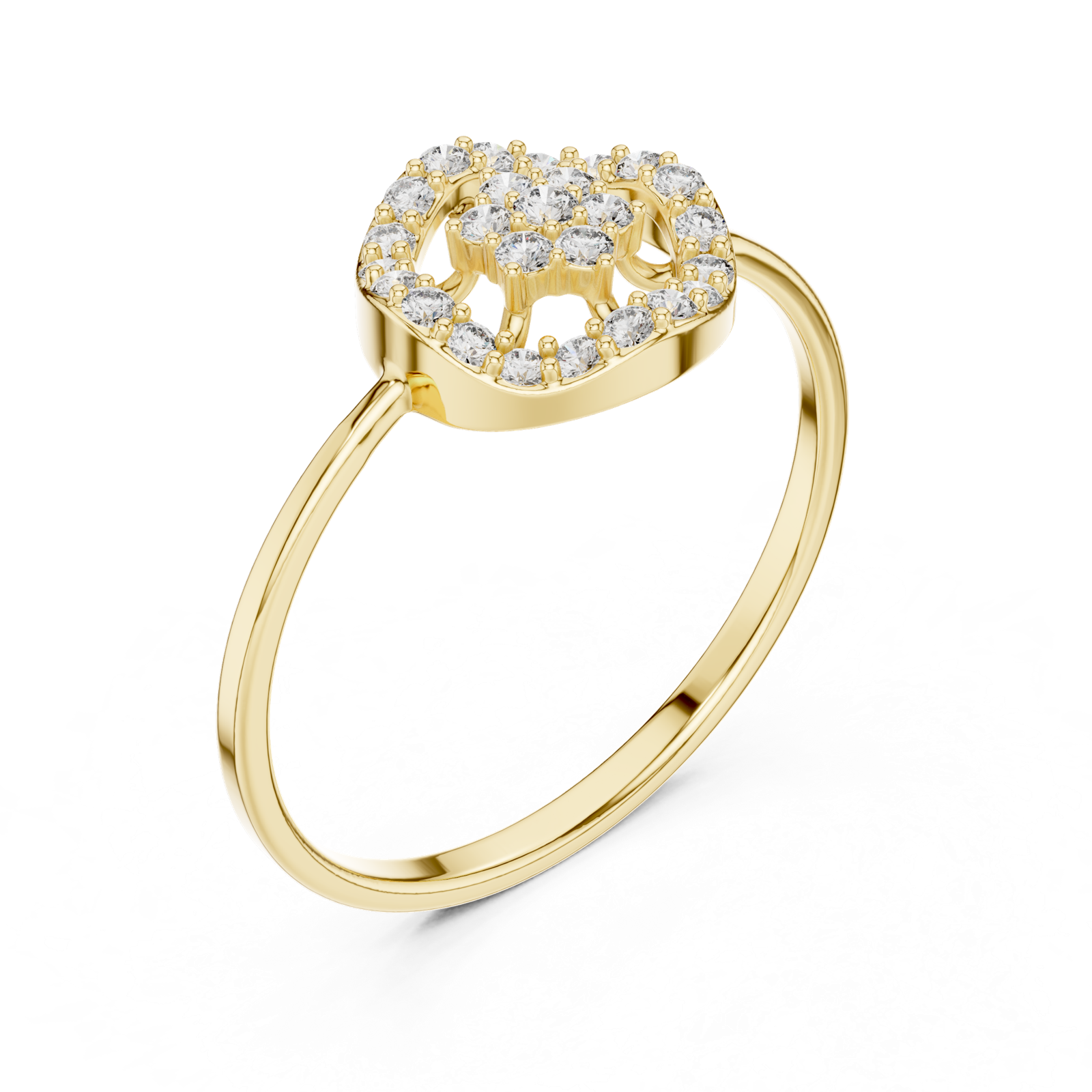 Gold Ring 1 (194), Yellow Gold, view 2