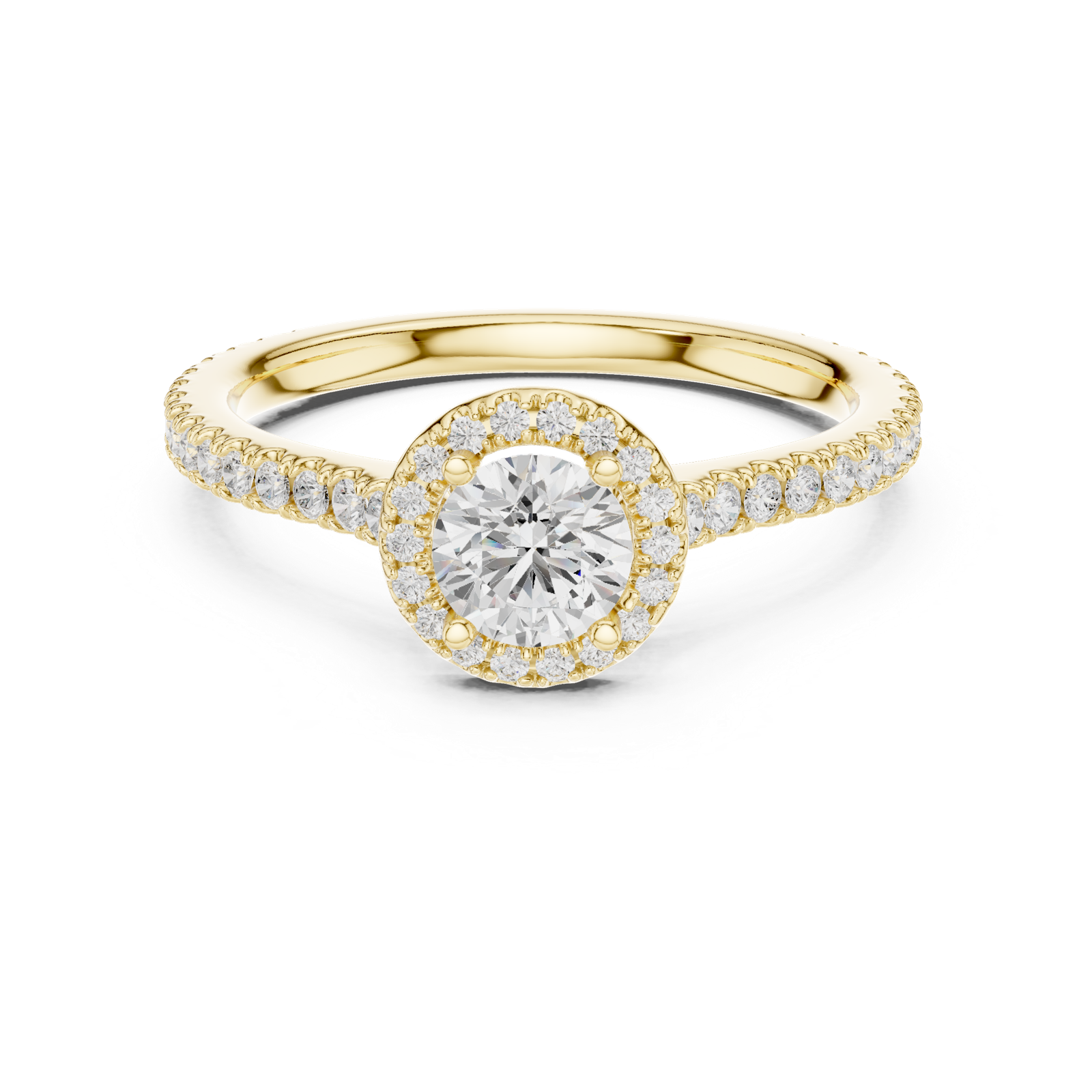 Gold Ring LR-0224, Yellow Gold, view 4