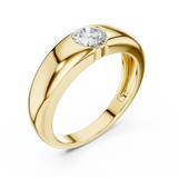 Gold Ring SBMR(15), Yellow Gold, view 2
