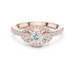 Gold Ring LR-0289, Rose Gold