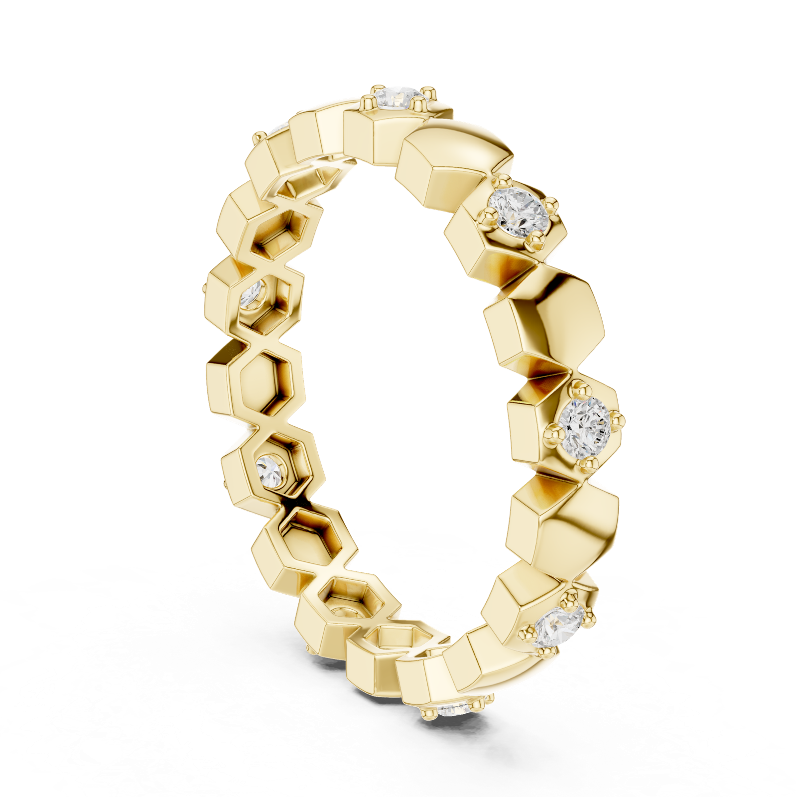 Gold Ring L22-R5, Yellow Gold, view 1