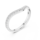 Gold Ring DDLR-791, White Gold, view 2