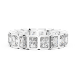 Gold Ring DDLR-222, White Gold, view 3