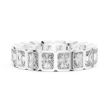 Gold Ring DDLR-222, White Gold, view 3