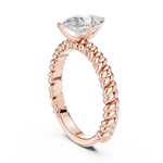 Gold Ring DDLR-1081, Rose Gold, view 1