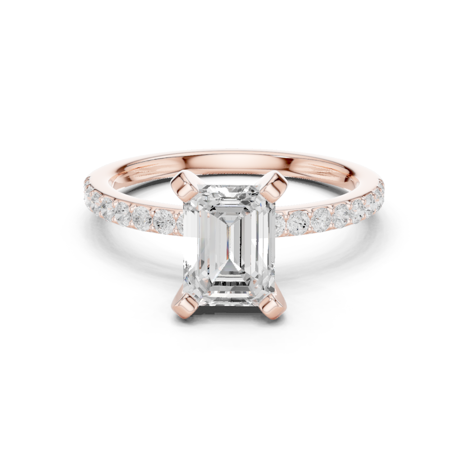 Gold Ring DDLR-886, Rose Gold