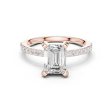 Gold Ring DDLR-886, Rose Gold