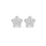 Gold Earrings AGDER-311, White Gold
