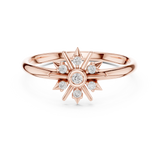 Gold Ring 1 (415), Rose Gold, view 4
