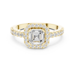 Gold Ring DDLR-765, Yellow Gold, view 4