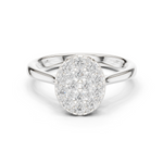 Gold Ring DDLR-782, White Gold
