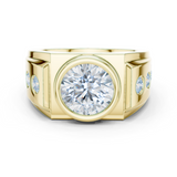 Gold Men's Ring GGR-0003, Yellow Gold