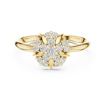 Gold Ring 1 (287), Yellow Gold, view 4