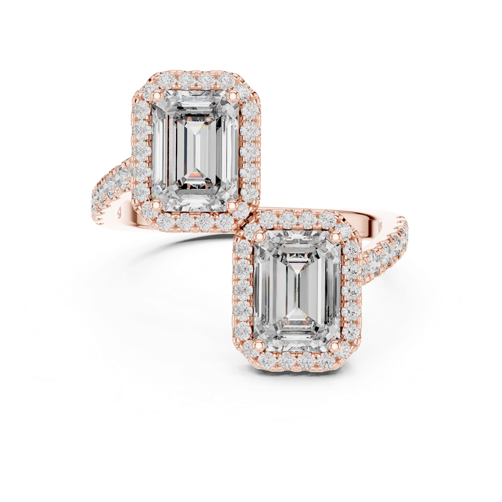 Gold Pendant 9-10008L_15, Rose Gold