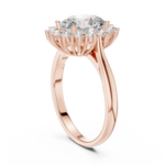 Gold Ring L03-1216, Rose Gold