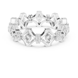 Gold Ring R47, White Gold, view 4