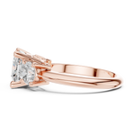 Gold Ring DDLR-900, Rose Gold, view 3