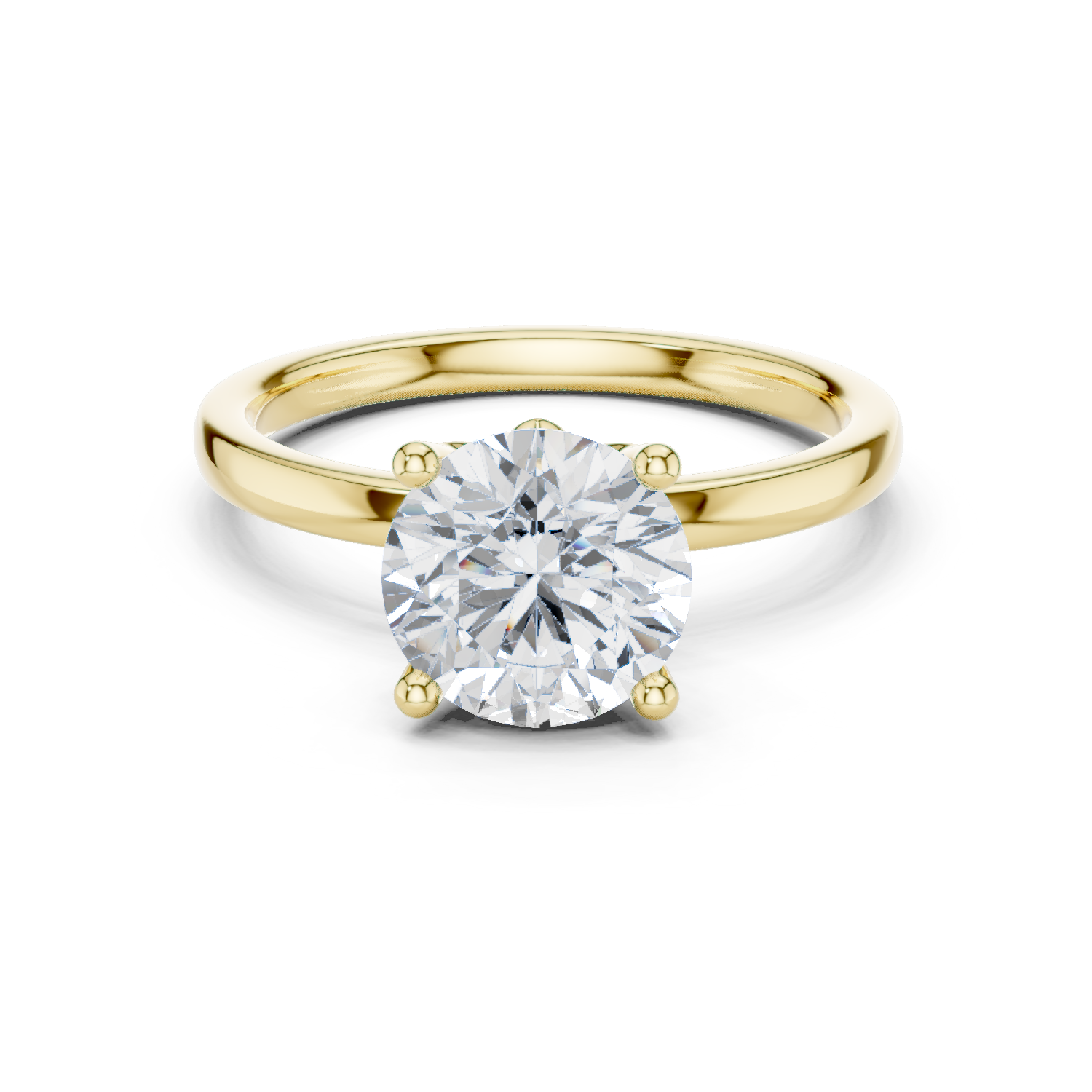 Gold Ring DDLR-847, Yellow Gold