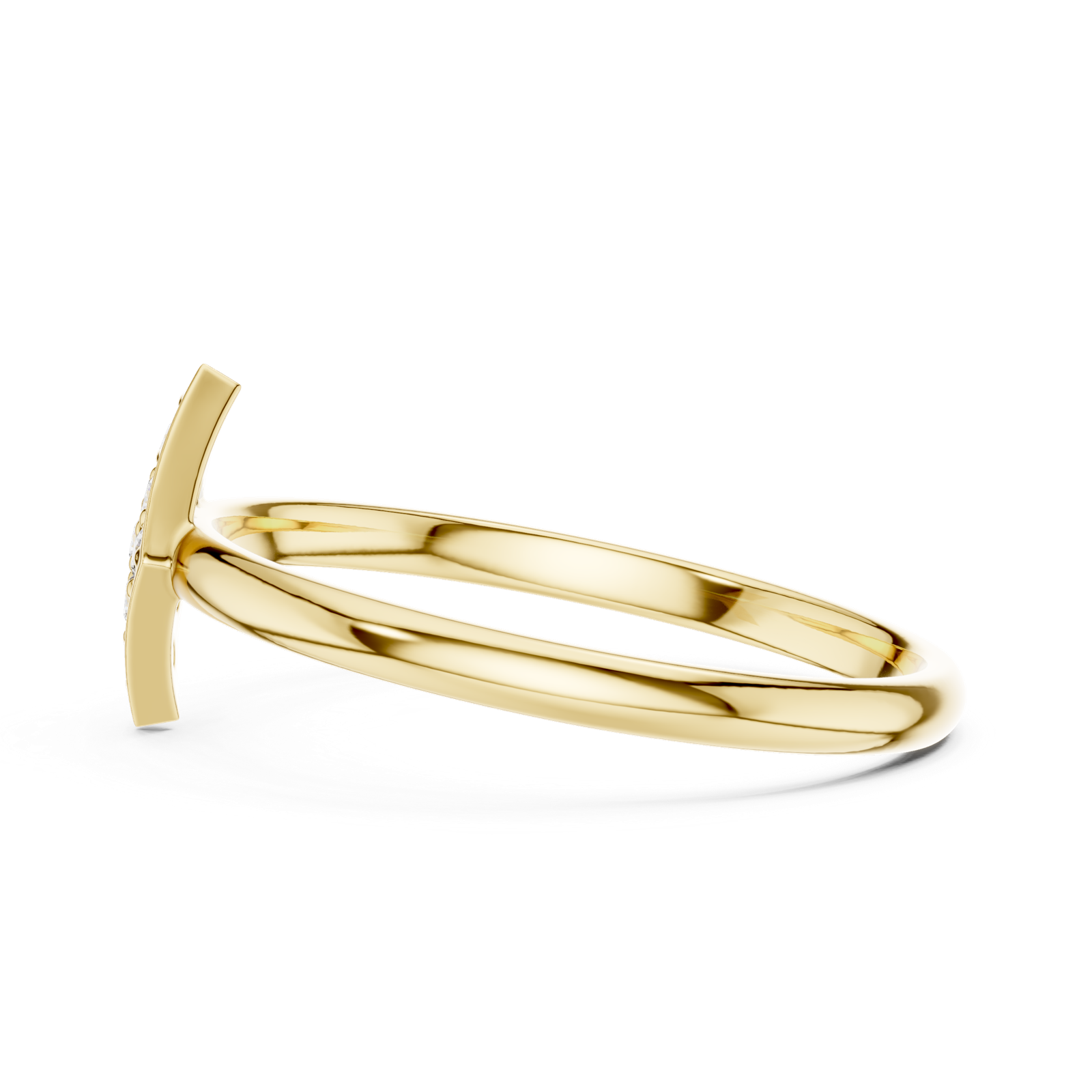 Gold Ring 1 (259), Yellow Gold, view 3