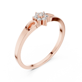 Gold Ring 1 (180), Rose Gold, view 2
