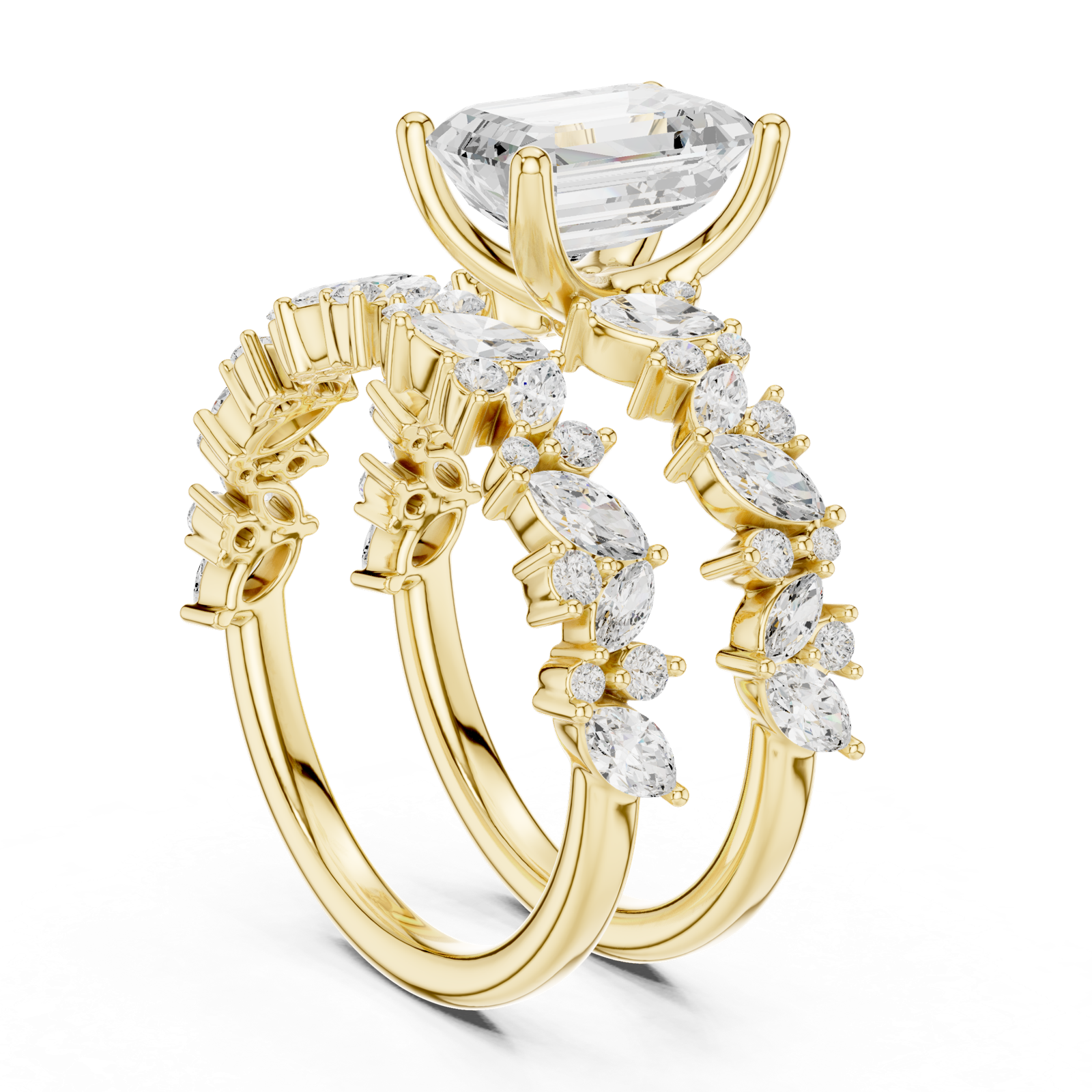 Gold Ring DDLR-443, Yellow Gold