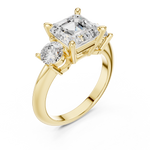 Gold Ring DDLR-899, Yellow Gold, view 2