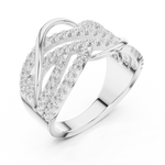 Gold Ring SBWR(42), White Gold, view 2