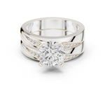 Gold Ring DDLR-291, White Gold