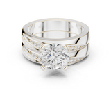 Gold Ring DDLR-291, White Gold