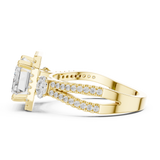 Gold Ring DDLR-339, Yellow Gold, view 3