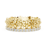 Gold Ring R42, Yellow Gold, view 3