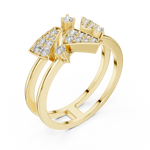 Gold Ring LR-01 (73), Yellow Gold, view 2