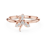 Gold Ring 1 (342), Rose Gold, view 4