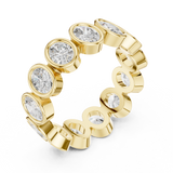 Gold Ring DDLR-221, Yellow Gold, view 2