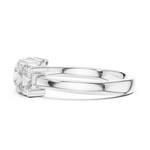 Gold Ring DDLR-612, White Gold, view 3