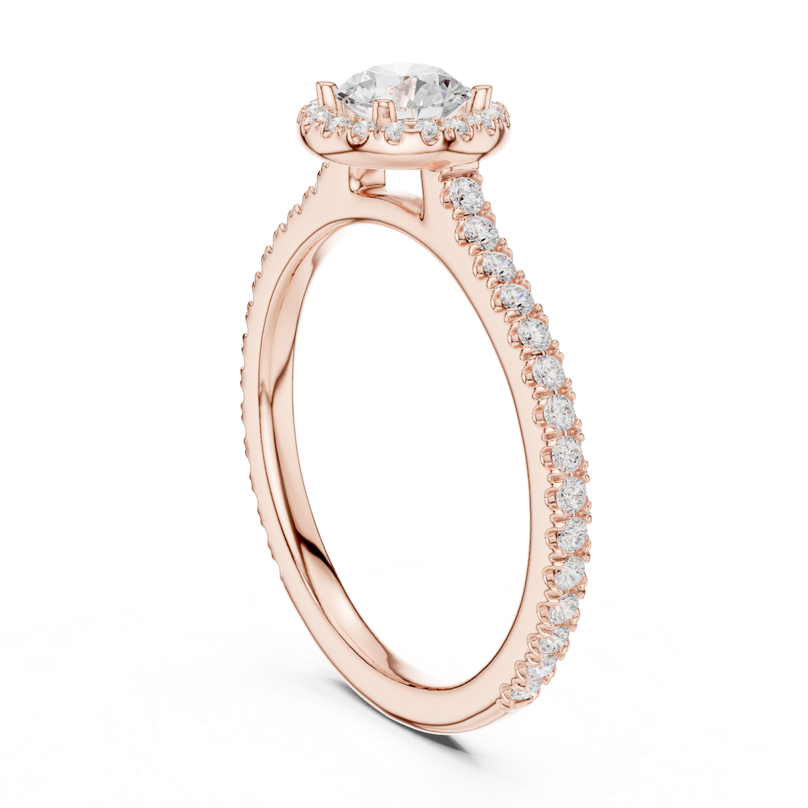 Gold Ring LR-0224, Rose Gold