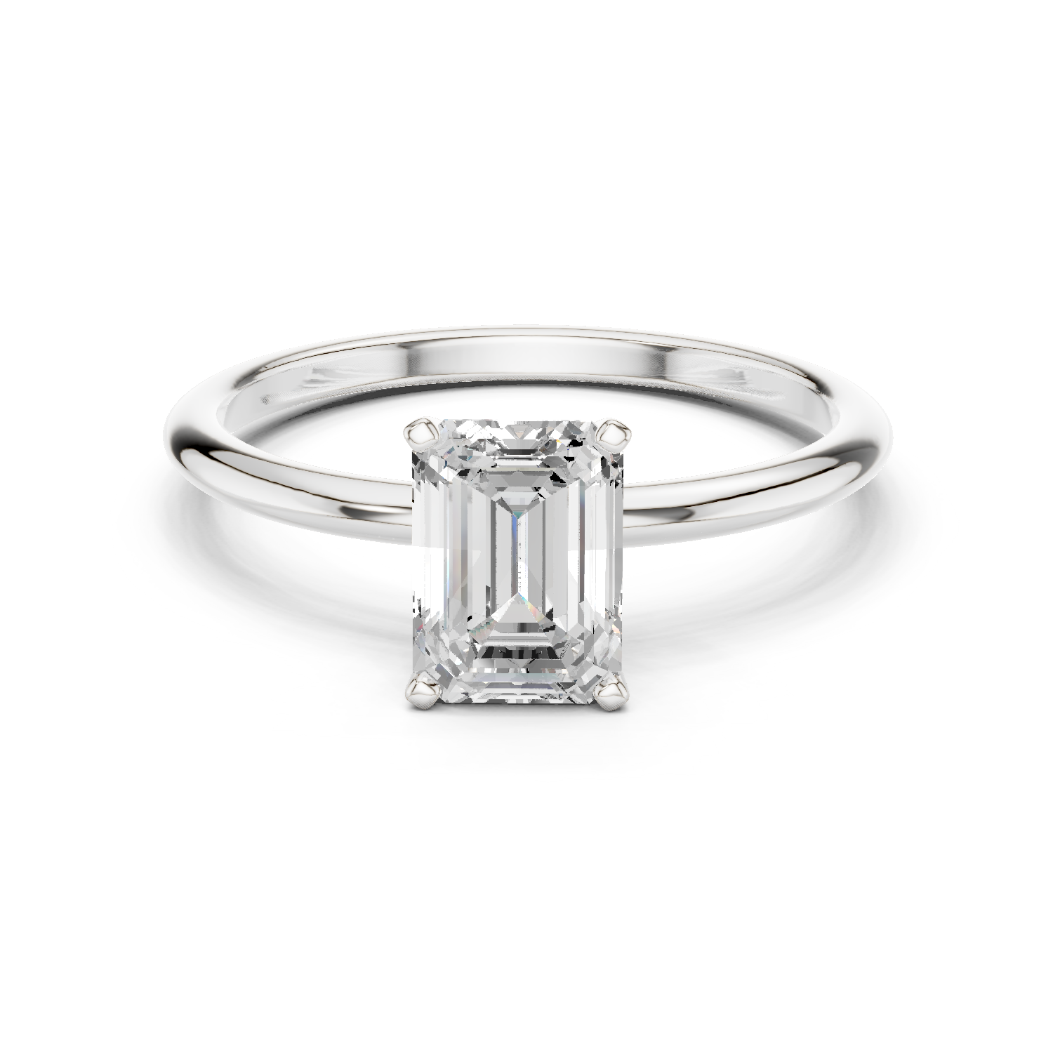 Gold Ring DDLR-1064, White Gold