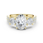 Gold Ring DDLR-718, Yellow Gold