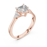 Gold Ring 00001L (30), Rose Gold, view 2
