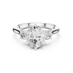 Gold Ring DDLR-895, White Gold, view 4