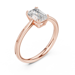 Gold Ring DDLR-802, Rose Gold, view 2