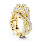 Gold Ring DDLR-582, Yellow Gold