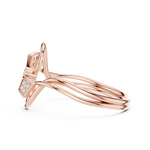 Gold Ring 1 (223), Rose Gold, view 3