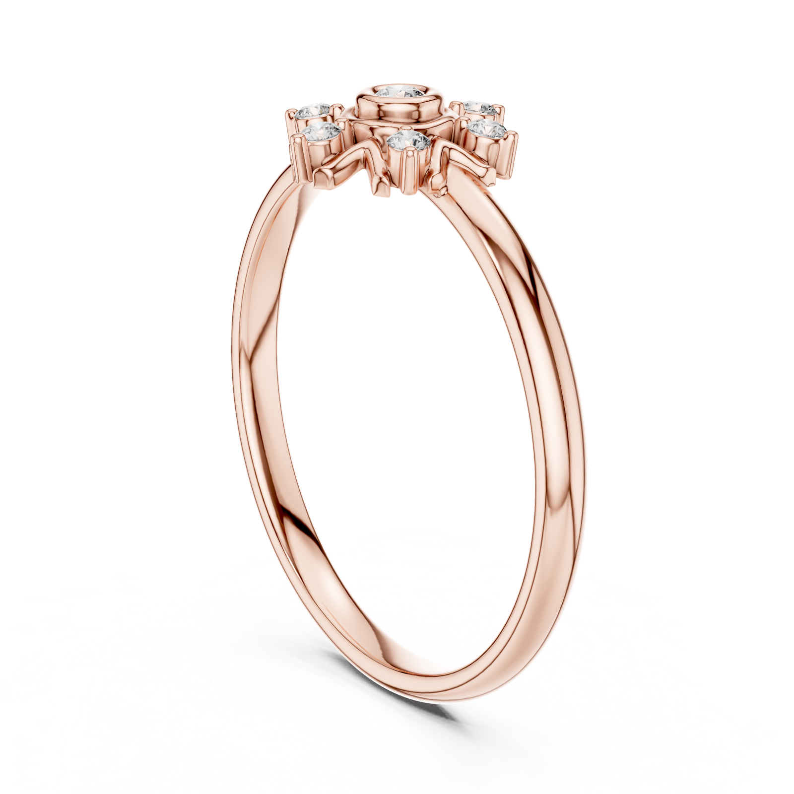 Gold Ring 1 (406), Rose Gold