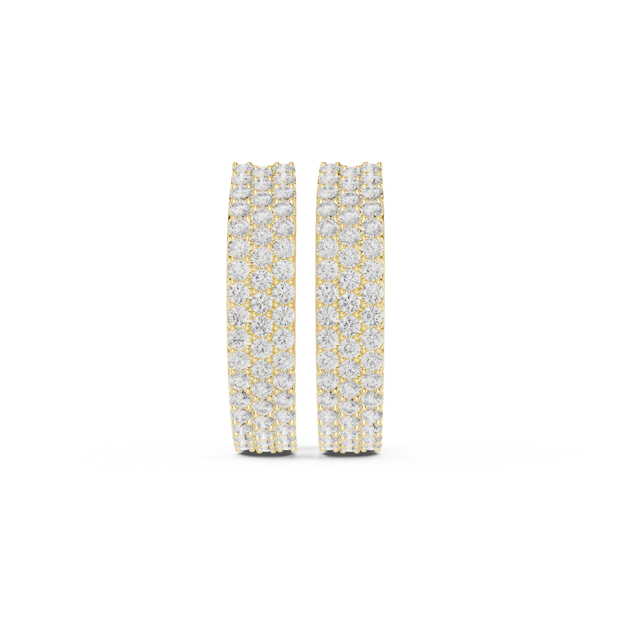 Gold Earrings SBER(33), Yellow Gold
